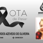 Nota de pesar Rita de Lourdes Azevedo de Oliveira