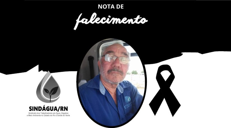 Nota de falecimento: EDNEI BEZERRA DE SALES, o "Já Morreu"