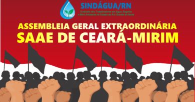 ASSEMBLEIA GERAL EXTRAORDINÁRIA SAAE DE CEARÁ-MIRIM