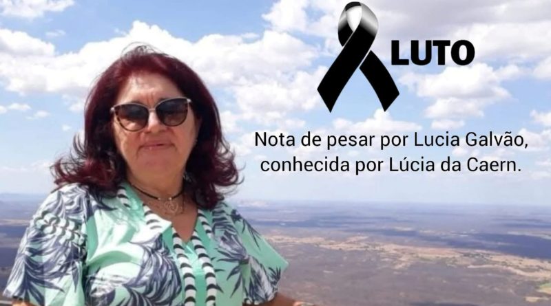 Luto por Lúcia da Caern