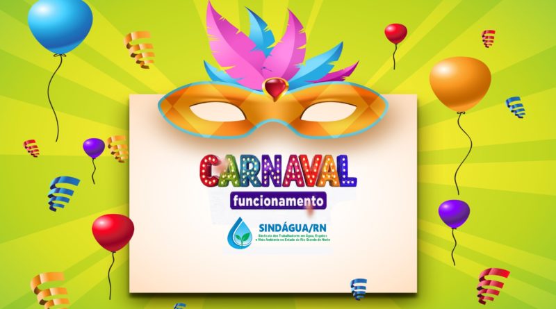 Sindágua/RN no Carnaval 2025